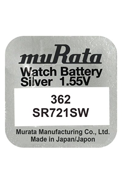 sallma Baterie, Oxid de Argint, muRata SR721SW, 362, 1.55V, 1 buc