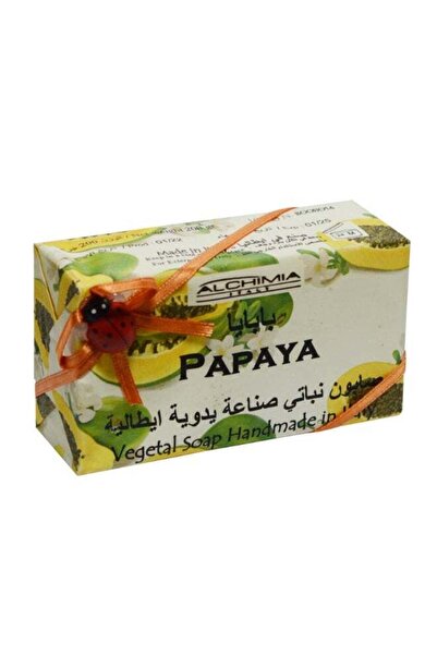 Alchimia Vegetal Soap Papaya 200G | Refreshing & Revitalizing Italian Soap | ...