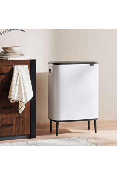 PAN HOME Brabantia BO HI-Touchbin 60L 54.5 x 31.2x 81.5cm-White