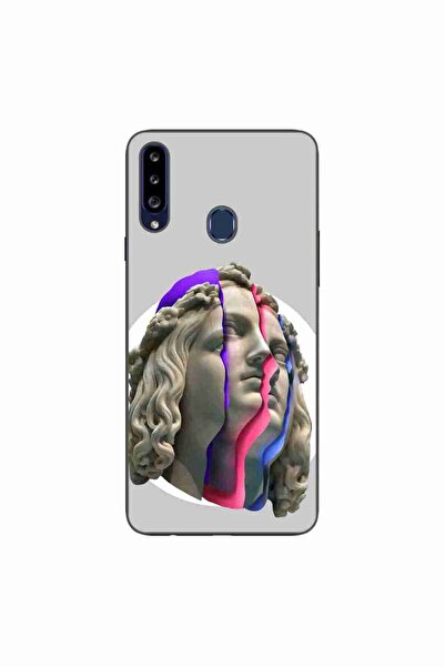 OEM Husa compatibila cu Samsung Galaxy A20S Silicon Gel Tpu Model Neon Ruins