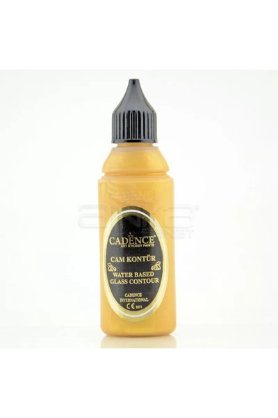 Cadence Kontür Cam Boyası 50ml Altın