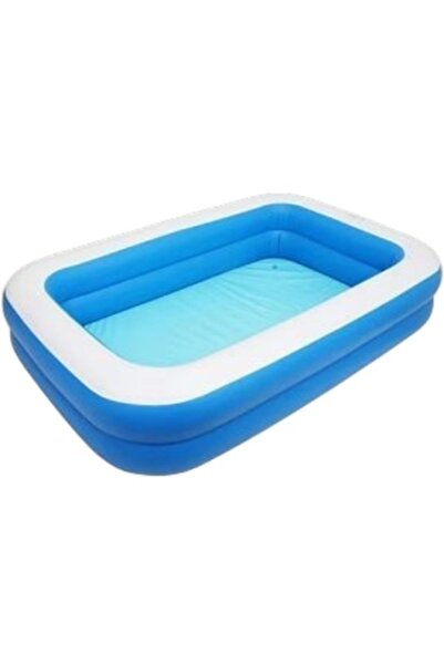 E-ANAMAG Надуваем басейн за деца и възрастни, PVC, 2 м x 1.2 м x 40 см