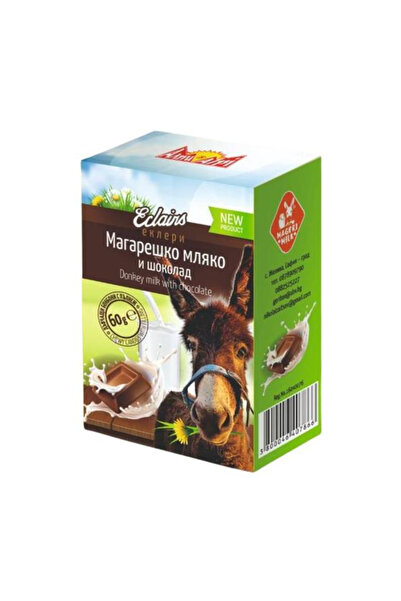Alpi Bomboane Umplute cu Lapte de Magarita - Eclairs Donkey Milk with Chocola...