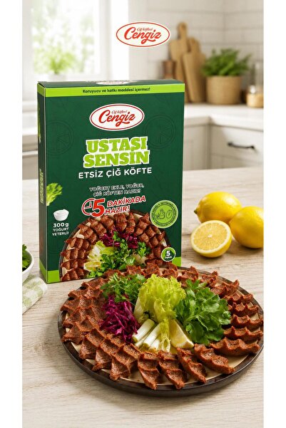 Çiğ Köfteci Cengiz 5 Dakikada Hazır Çiğ Köfte Seti