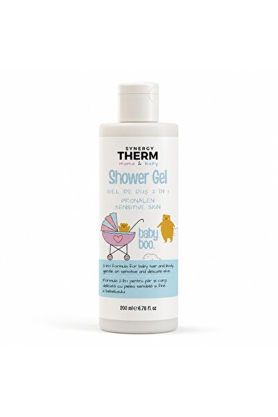 Synergy Therm Gel de dus 2in1 pentru bebelusi Mama & Baby, 200 ml,