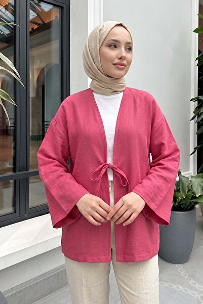 Salih Çelebi Kimono Lina 43434 - FUCHIA