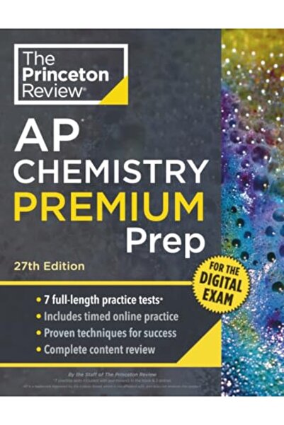 Penguin Random House Princeton Review AP Chemistry Premium Prep, 27th Edition...