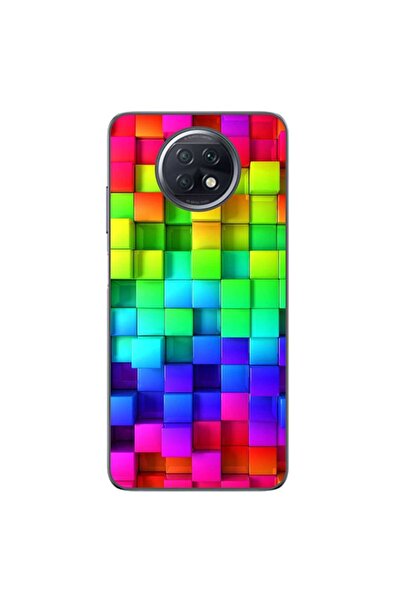 OEM Калъф, съвместим с Xiaomi Redmi Note 9T, силиконов гел TPU, с шарка на цв...