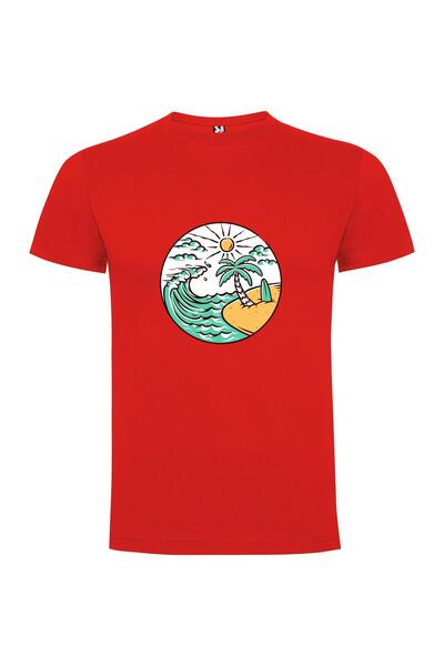 iLovePrints Palm Beach Vector Art Tshirt