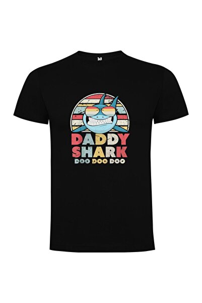 iLovePrints Daddy Shark Tee Tshirt
