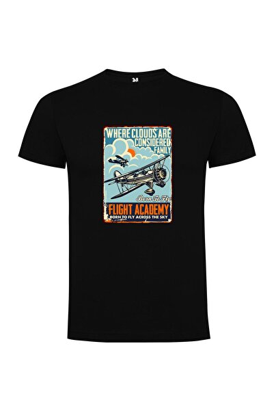 iLovePrints Cloud Family Flight Academy Tshirt
