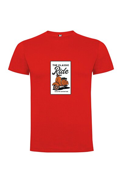 iLovePrints Retro Scooter Adventure Tshirt