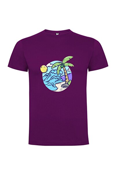 iLovePrints Tropical Dreamscape Vibes Tshirt