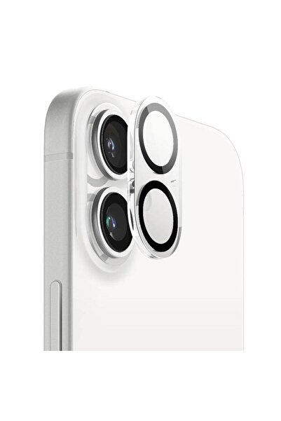 Anank Προστατευτικό Κάμερας - iPhone 16 / iPhone 16 Plus - Διαφανές/Μαύρο