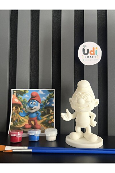 3D Şirin Baba Boyama Seti