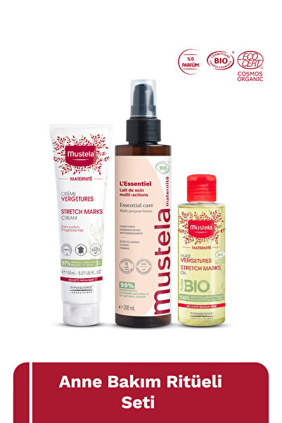 Mustela Çatlak Önleyici Krem 150 ml - Anne Adayları ve Yeni Anneler İçin (Par...