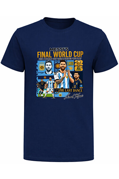 Efendioğlu Design تي شيرت مطبوع عليه The Last Dance Messi's World Cup 2026 Ar...