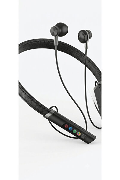 Bastec سماعة ستيريو حول الرقبة بلوتوث مزوده بمدخل ذاكره STEREO NECKBAND HEADP...