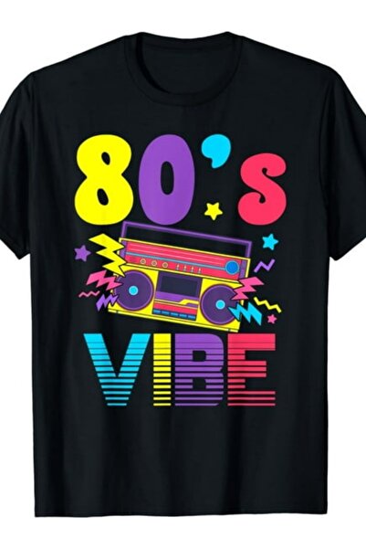 LİNA06 Retro 80's Theme Party Outfit Men, Kids - 1980s Nostalgia Costume with...