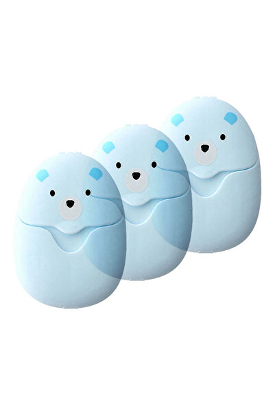 Choice3 blue 3box 150 pcs 50/150Pcs Travel Soap Sheets Portable Soap Paper Ba...