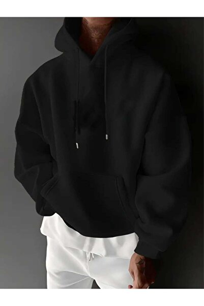 luci sports 3 Yarn Unisex Oversize Hooded Sweatshirt