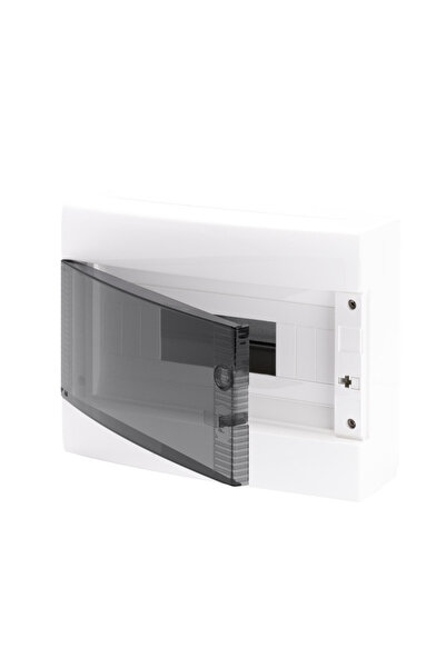 Gewiss Tablou sigurante aplicat 8 module cu bareta inclusa, GW40043BS, 1 buc