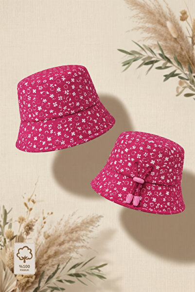 Minory Kids - 100% Cotton Adjustable Baby Hat (2-4 Years)