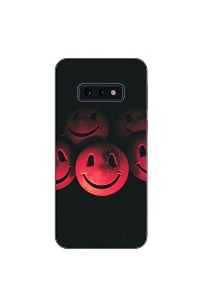 OEM Husa compatibila cu Samsung Galaxy S10e Silicon Gel Tpu Model Grungy Smil...