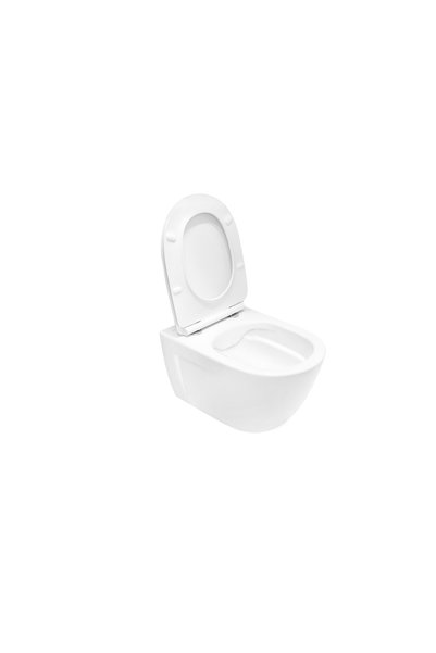 FAYANS Vas WC suspendat Happy-N Rimless cu capac WC inclus