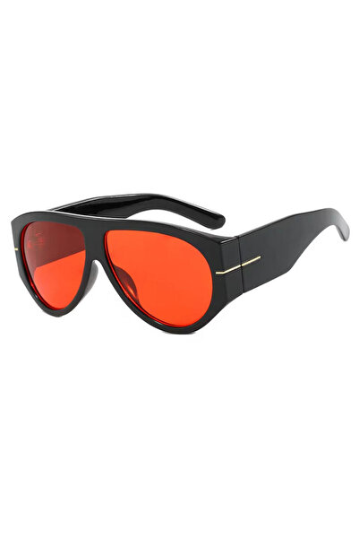 Choice 2 Luxury Brand Retro Big Frame Oval Women Sunglasses Black Tea Color S...