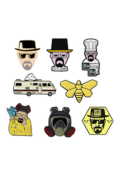 Choice19 AN095-8 5-19Pcs/Set Humor Comedy Anime Movie Enamel Pin Anime Turbo ...