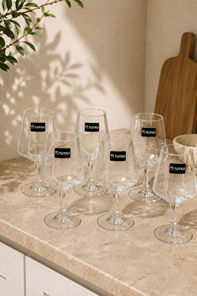 Tutku Home Verona 6'lı Kadeh Seti 250 Ml