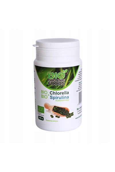Bio Organic Foods Bio Chlorella Pyrenoidosa+Bio Spirulina Platensis 280 Grame