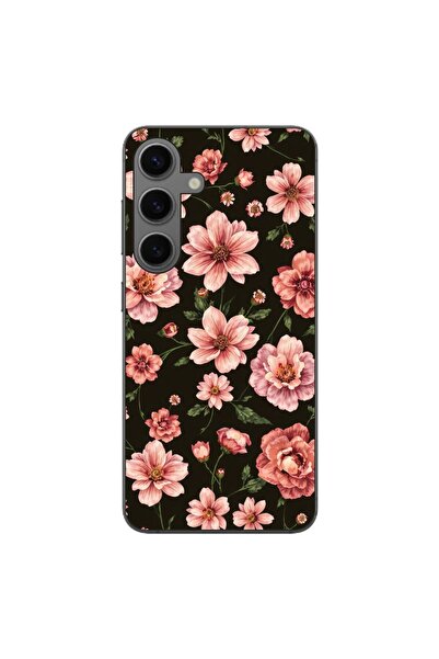 OEM Калъф, съвместим със Samsung Galaxy S24 FE, силиконов гел TPU, с десен на...