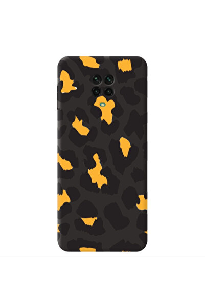 Other Xiaomi Redmi Note 9 Pro Yellow leopard Black Colored Silicone TPU Θήκη