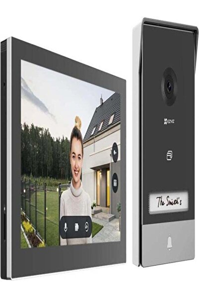 EZVIZ 2-Wire Intercom |   With Color Camera, Touch Screen, and App Unlock Fun...