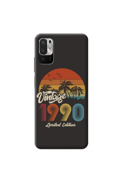 Other Xiaomi Redmi Note 10 Pro 5G Vintage Black Colored Silicone TPU Θήκη