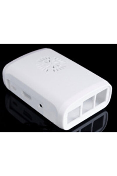 Generic حافظة ABS 1E20002 لجهاز Raspberry Pi باللون الأبيض متوافقة مع المروحة