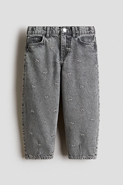 H&M Loose Fit Barrel Jeans