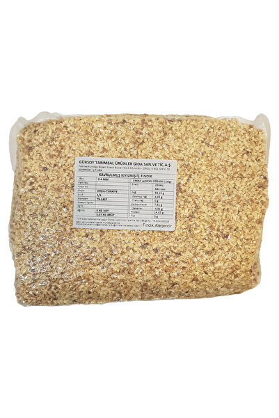 Gürsoy Kavrulmuş Kıyılmış İç Fındık 5 Kg (2-4 mm Vakumlu Paket)