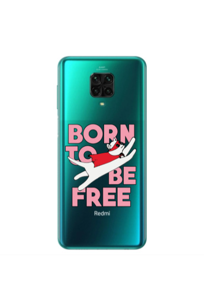 Other Xiaomi Redmi Note 9S Born Free Transparent Silicone TPU Θήκη