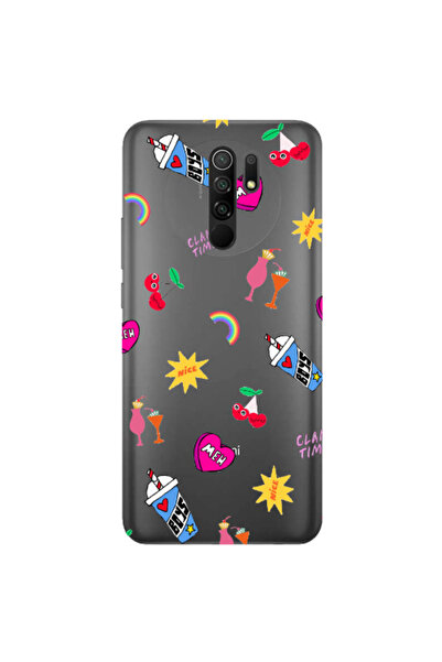 Other Xiaomi Redmi 9 glam time Transparent Silicone TPU Θήκη