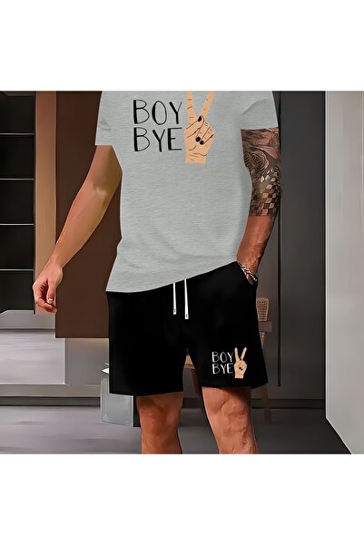 ZEMLİYA Sara Unisex Oversize Shorts Set Short Sleeve T-Shirt Comfortable Fit ...