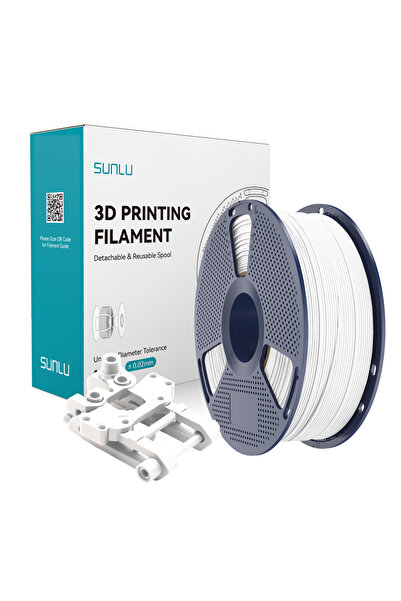 Sunlu Beyaz ABS Filament - 1.75mm - 1 Kg