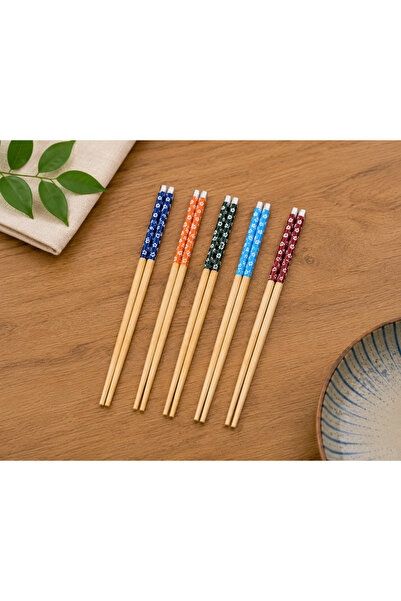KODAL Bambu Sushi Çubuğu Chopstick Seti 5 Çift