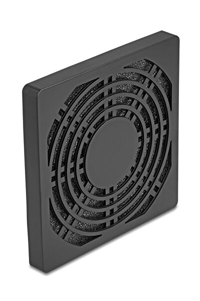 DELOCK σχάρα για 92mm ανεμιστήρα 67312 με φίλτρο σκόνης, πλαστική, μαύρη
