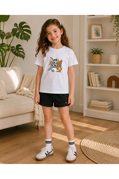 SAINT YUX Tom and Jerry Printed Boys' and Girls' Set 2 Pieces