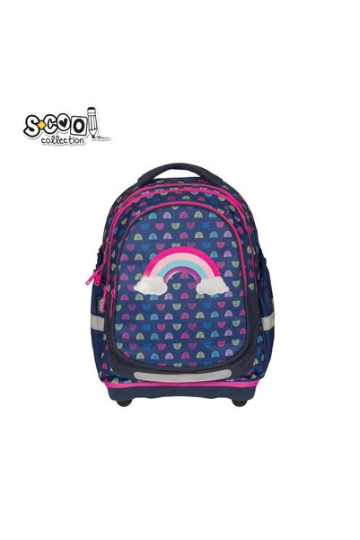S COOL Ghiozdan anatomic RAINBOW - S-COOL, 38x39x19.5 cm