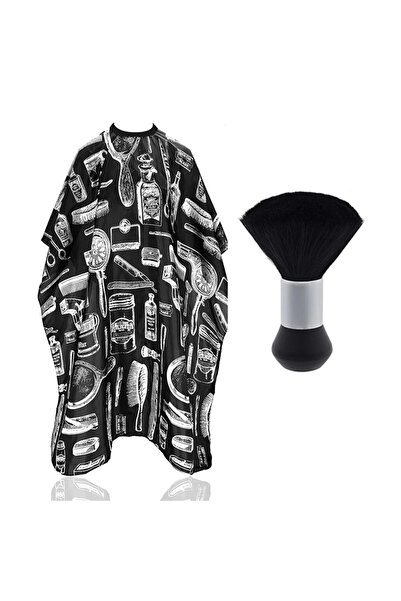 Choice5 Black A 2pcs WANMEI Waterproof Hairdressing Shawl Bib paper Set Nylon...