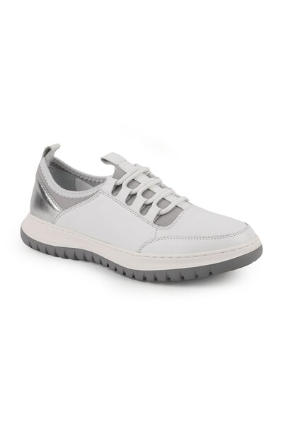 Libero Women's Sneaker with Flexible Collar, Lightweight Eva Sole, Lace-Up, C...